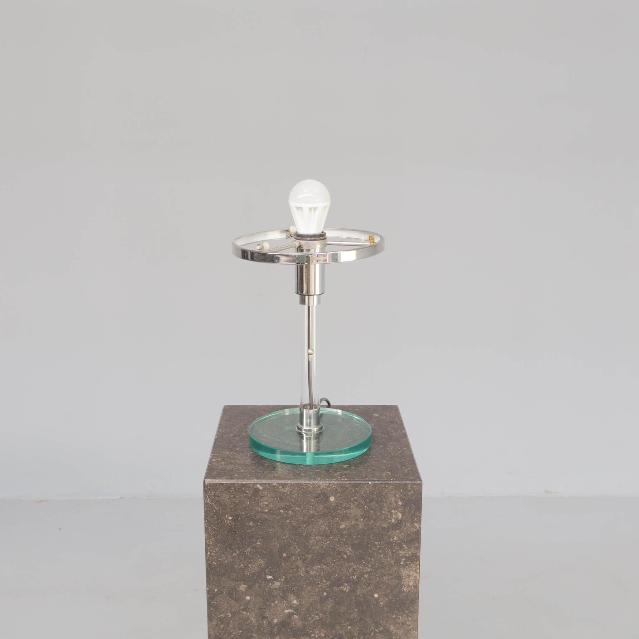 80s Bauhaus table lamp ‘valentino’ for Metalarte 1