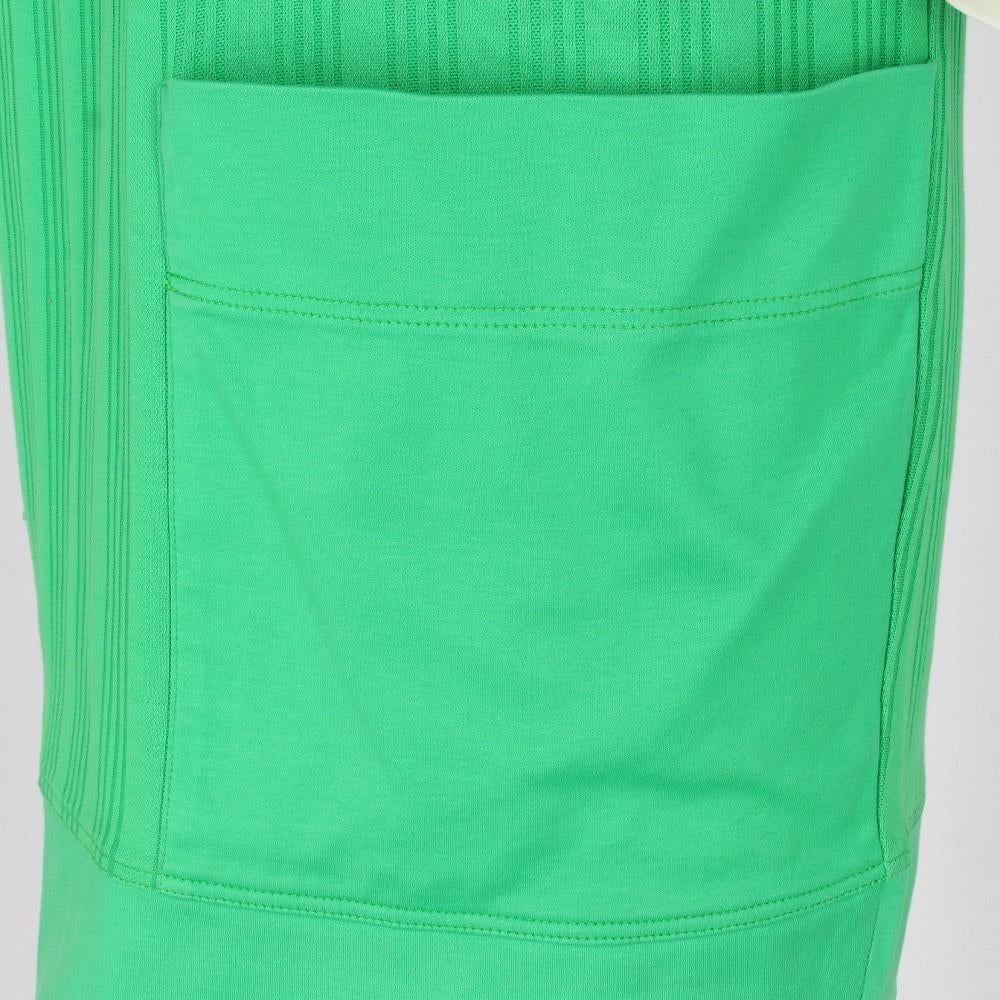 green 80s dress