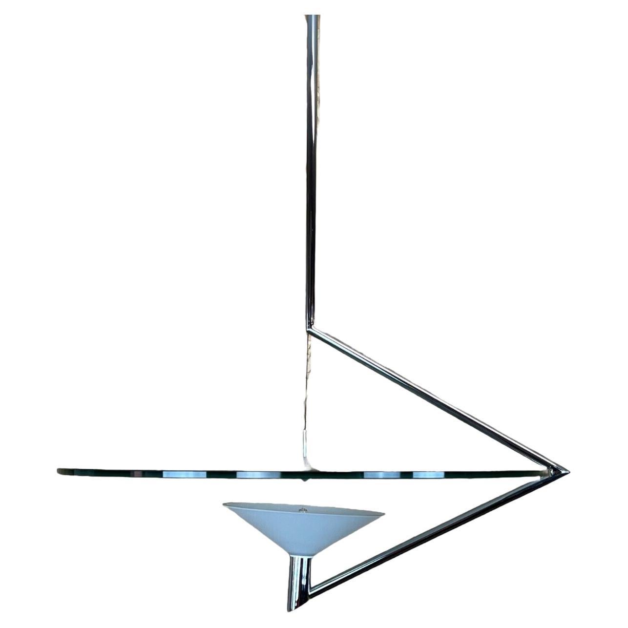 80s Ceiling Lamp Hanging Lamp Daniela Puppa for Fontana Arte Italy Design