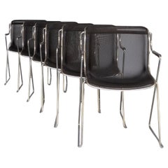 80s Charles Pollock ‘Penelope’ Chairs for Castelli Set/6