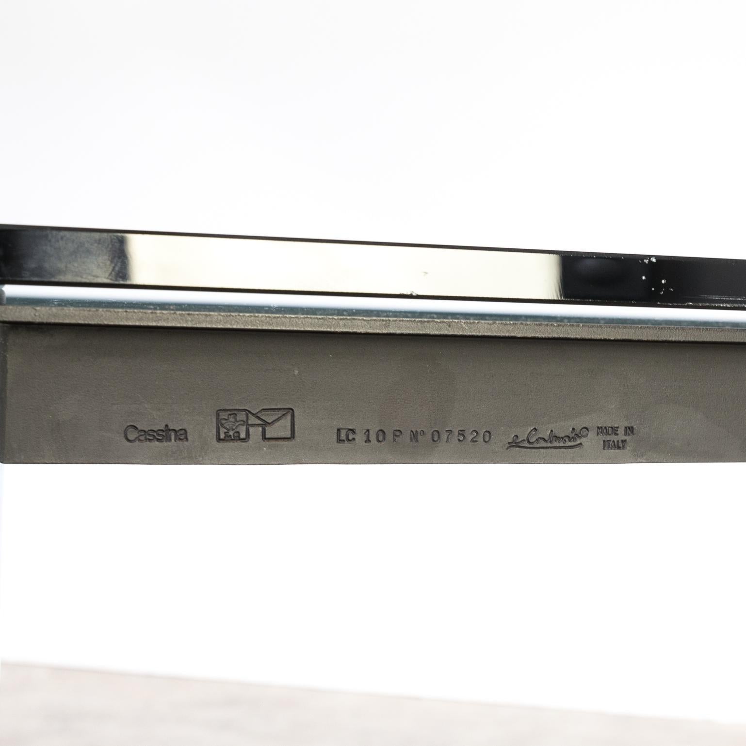 1980s Charlotte Perriand LC10-P Dining Table for Cassina For Sale 3