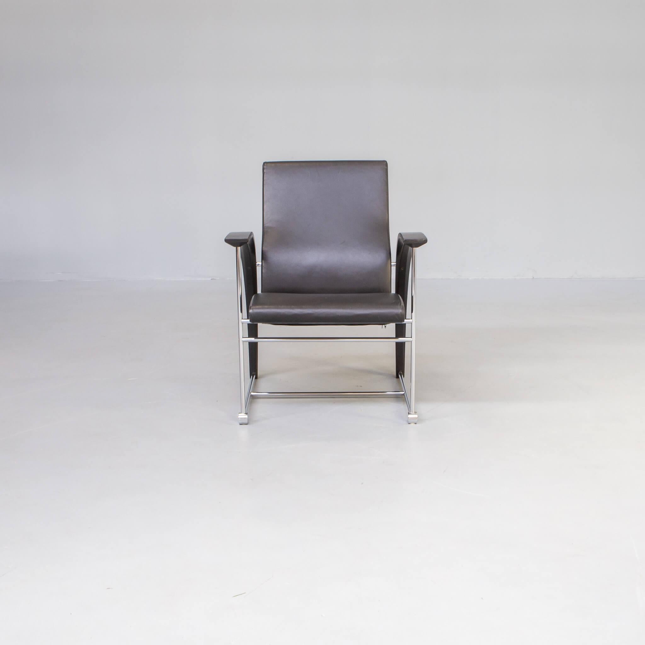 Post-Modern 80s Design Lounge Fauteuil For Sale