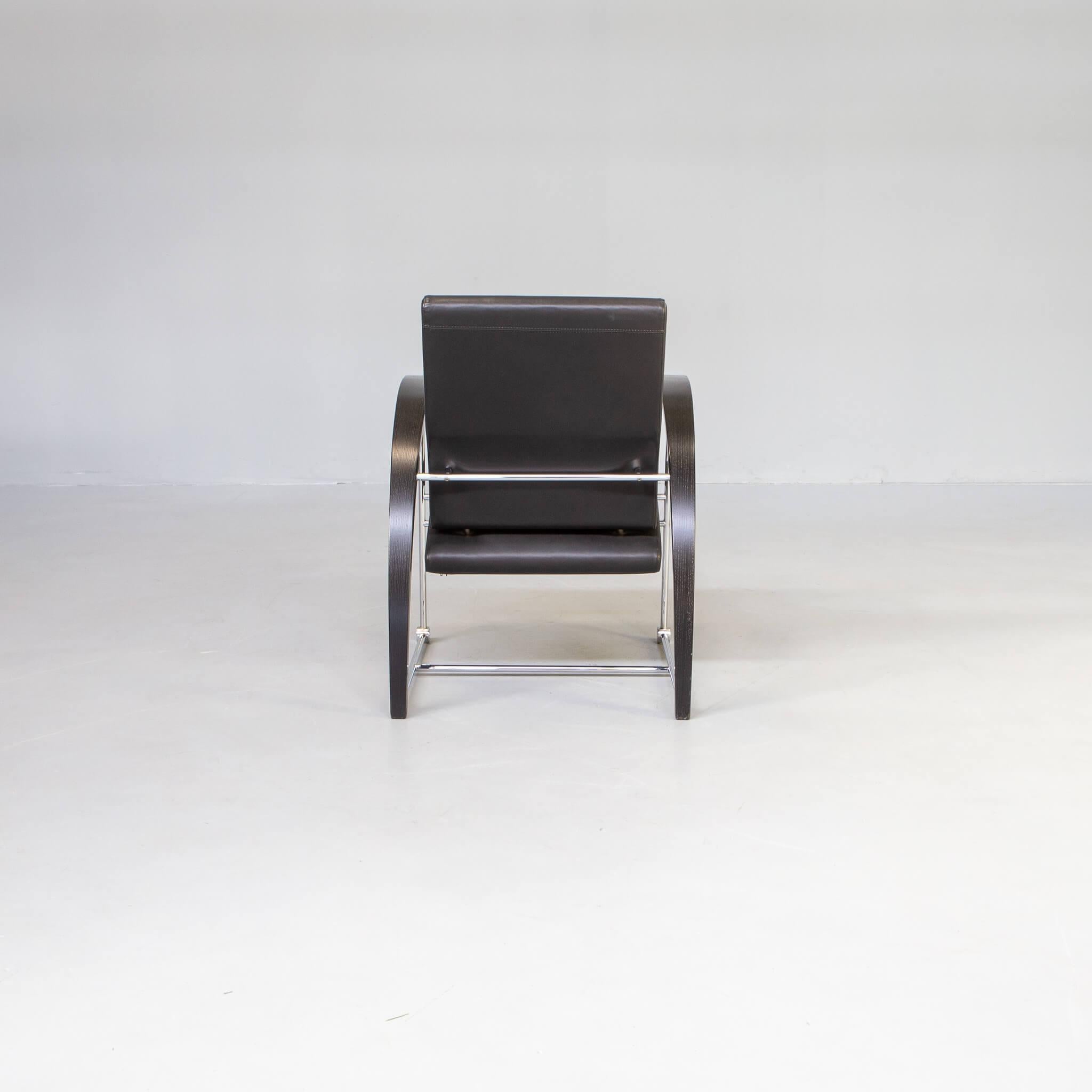 Late 20th Century 80s Design Lounge Fauteuil For Sale