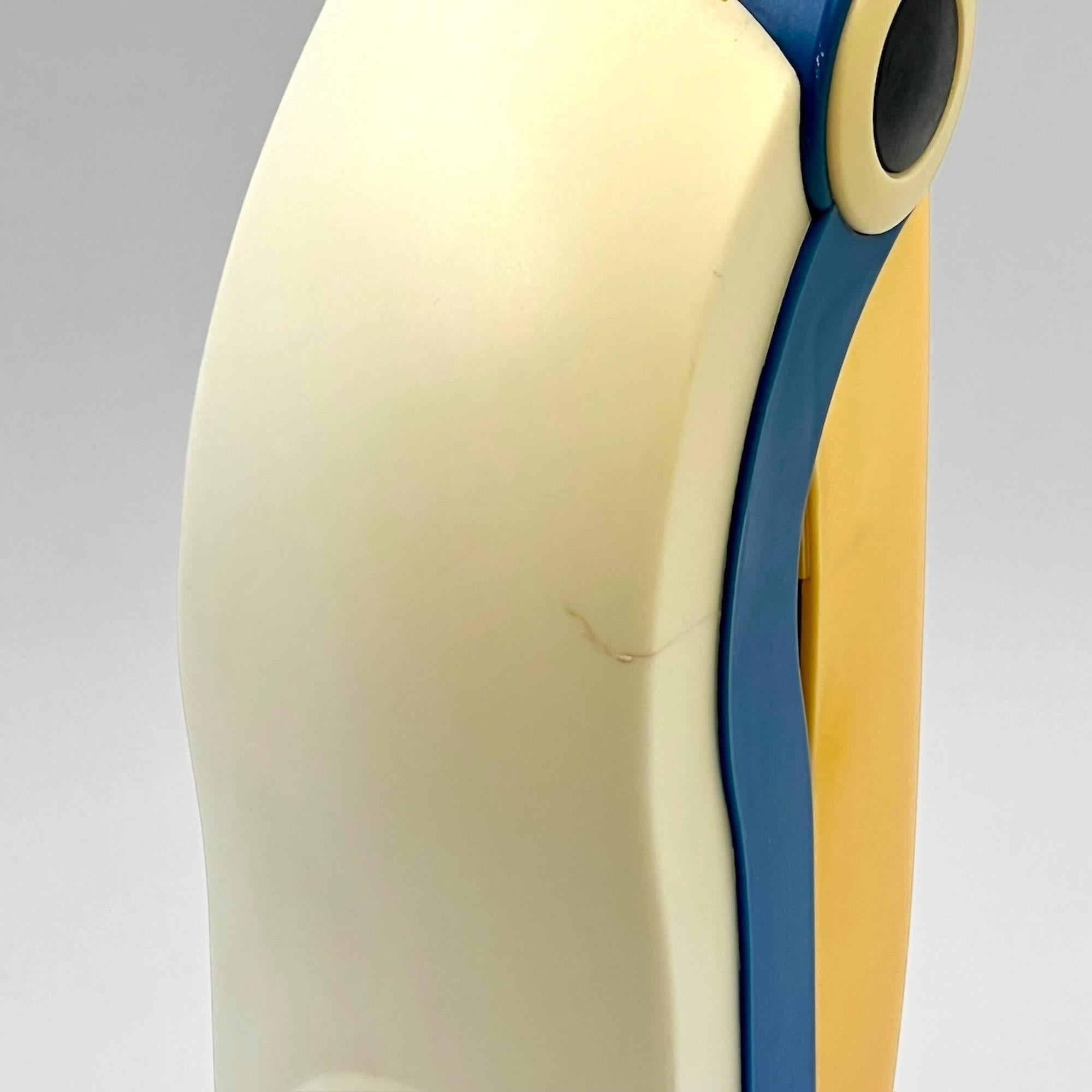 80s Design Multicolour Toucan Table Lamp by HT Huang for Lenoir Italy In Good Condition In San Benedetto Del Tronto, IT