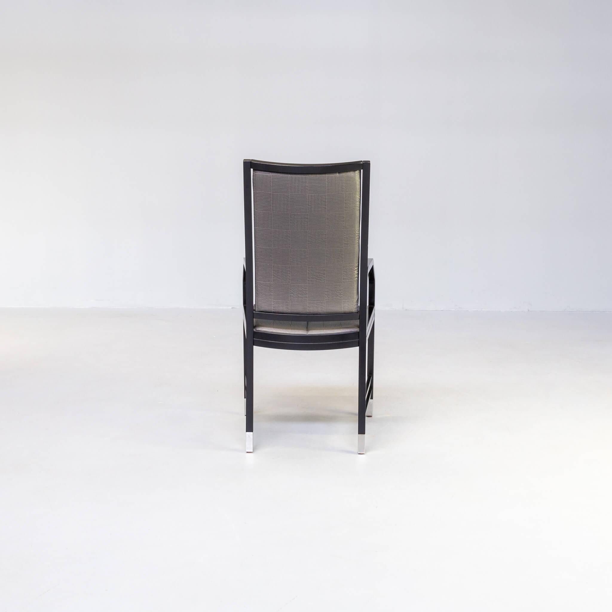 80s Ernst W. Beranek ‘Fine Forms’ Dining Chair for Thonet Set/4 For Sale 1