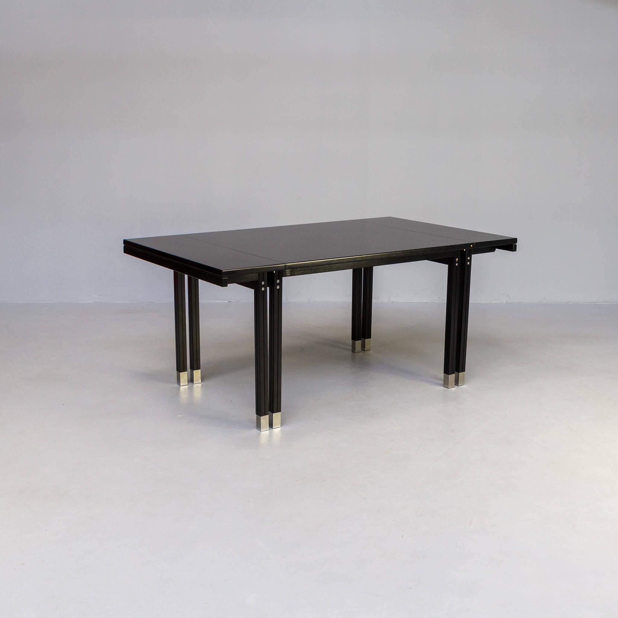 Post-Modern 80s Ernst W. Beranek ‘Fine Forms’ Dining Table for Thonet For Sale