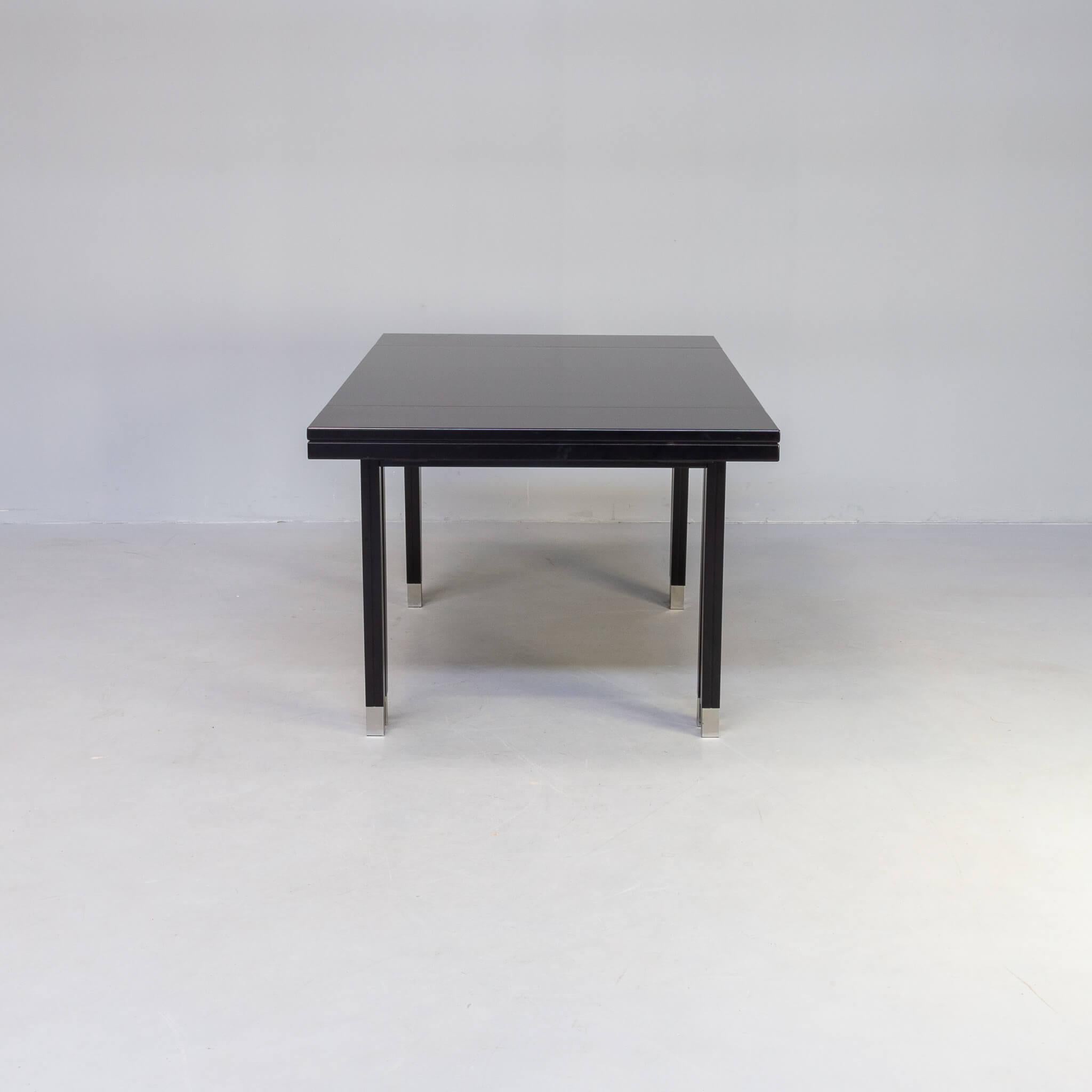 80s Ernst W. Beranek ‘Fine Forms’ Dining Table for Thonet In Good Condition For Sale In Amstelveen, Noord