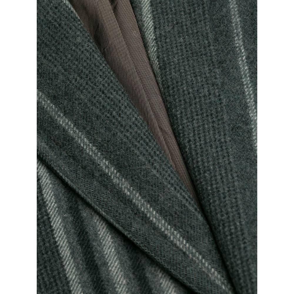 80s Gianni Versace Vintage grey striped wool jacket 2