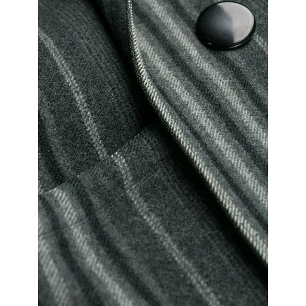 80s Gianni Versace Vintage grey striped wool jacket 3