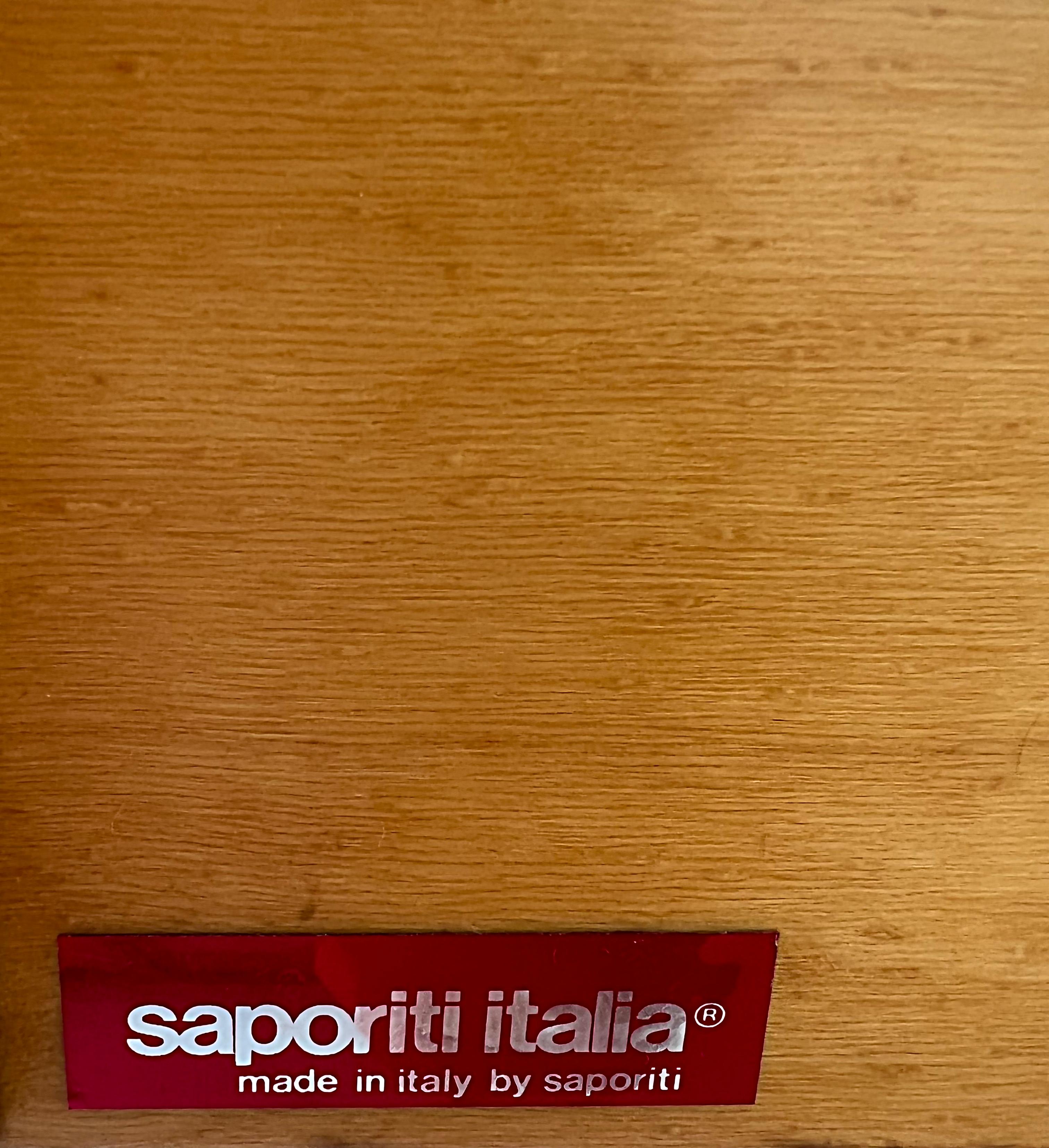 80er Jahre Giovanni Offredi für Saporiti Italia, Schrank aus Vogelaugenahorn 4