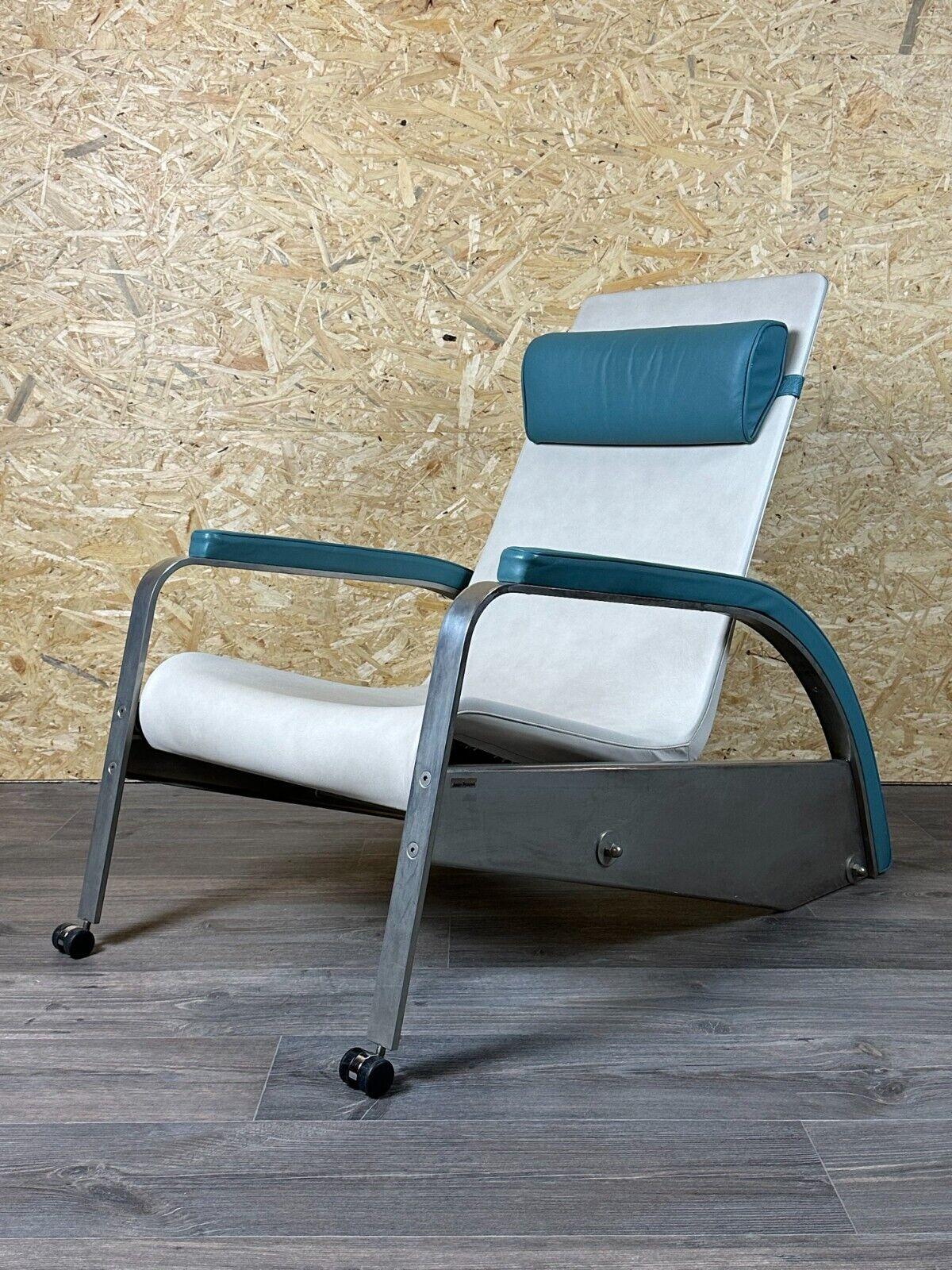 Late 20th Century 80s Grand Repos armchair Easy Chair Jean Prouve for Tecta Germany Design For Sale