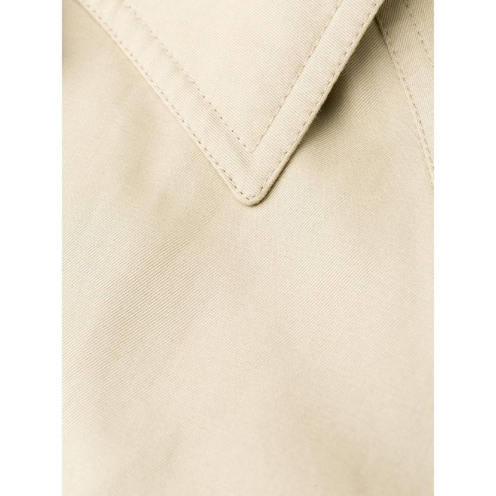 Women's 80s Gucci beige cotton trench coat