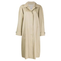 80s Gucci beige cotton trench coat