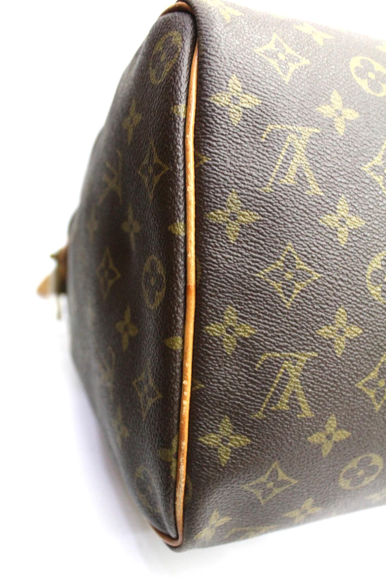 80s Louis Vuitton Monogram Keepall In Good Condition In Torre Del Greco, IT