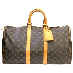 80s Louis Vuitton Monogram Keepall