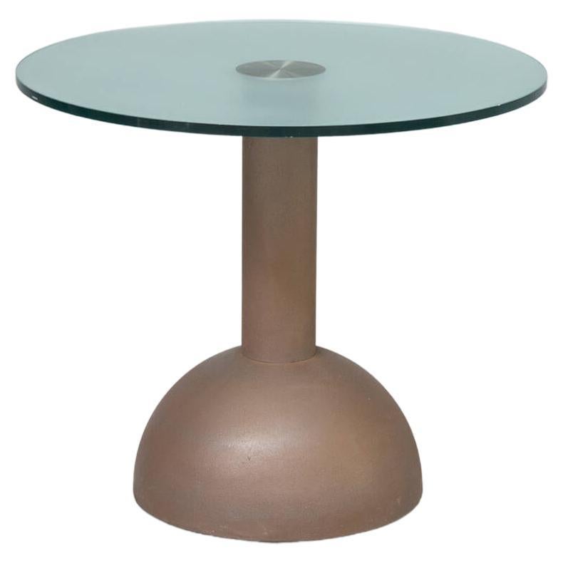 80s Massimo and Lella Vignelli Model ‘Calice’ Side Table for Poltrona Frau