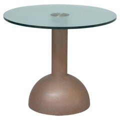 80s Massimo and Lella Vignelli Model ‘Calice’ Side Table for Poltrona Frau