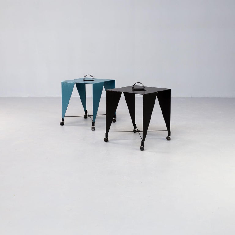 80s Model ‘Harlequin’ Coffee Table for Errebi Set / 2 In Good Condition For Sale In Amstelveen, Noord