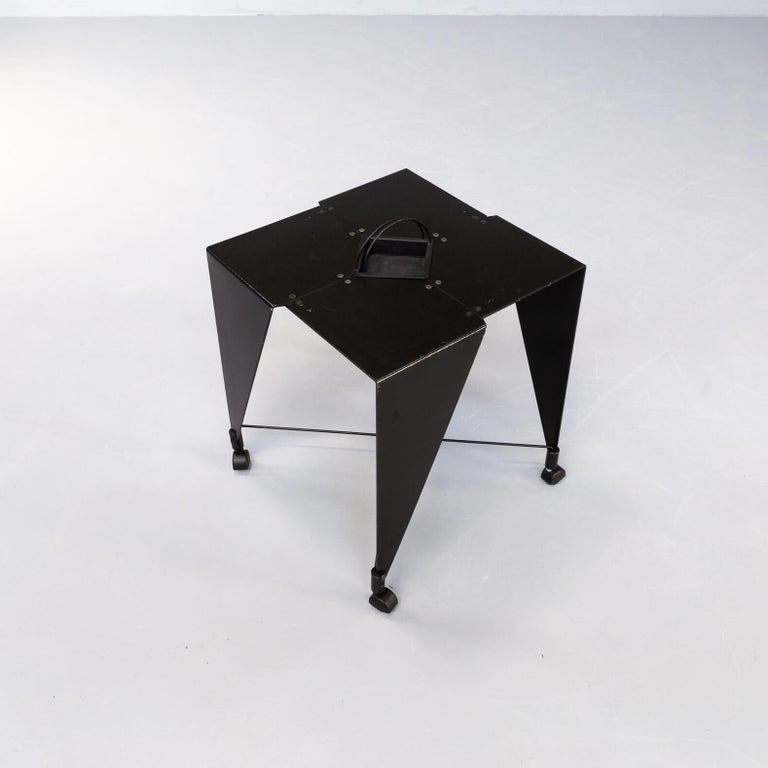 80s Model ‘Harlequin’ Coffee Table for Errebi Set / 2 For Sale 1