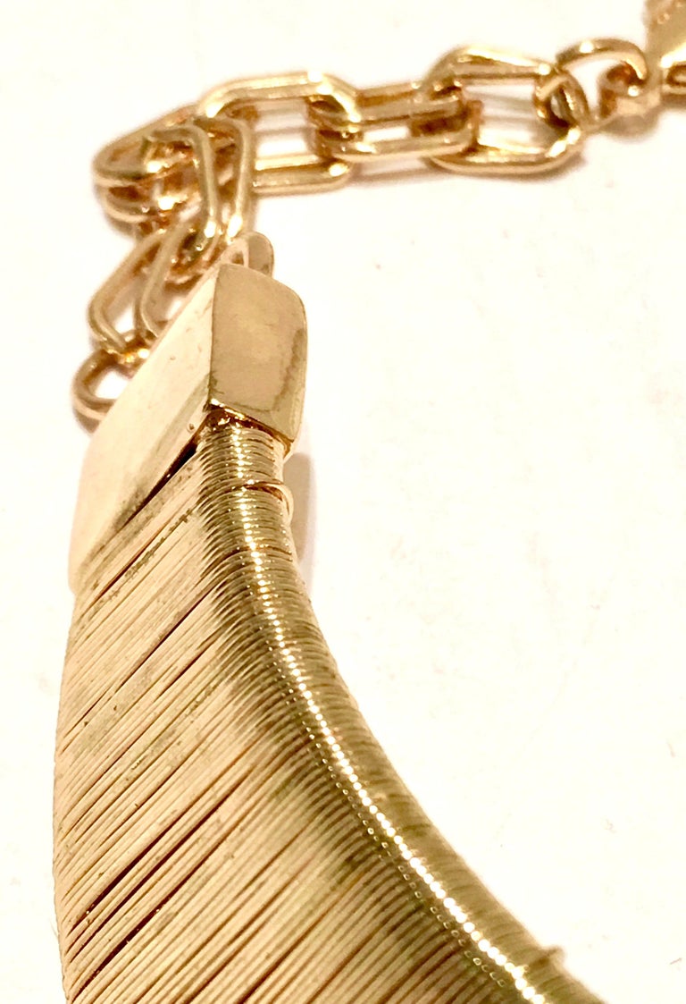 80'S Modernist Gold Woven Wire Collar Choker Style ... (768 x 1123 Pixel)
