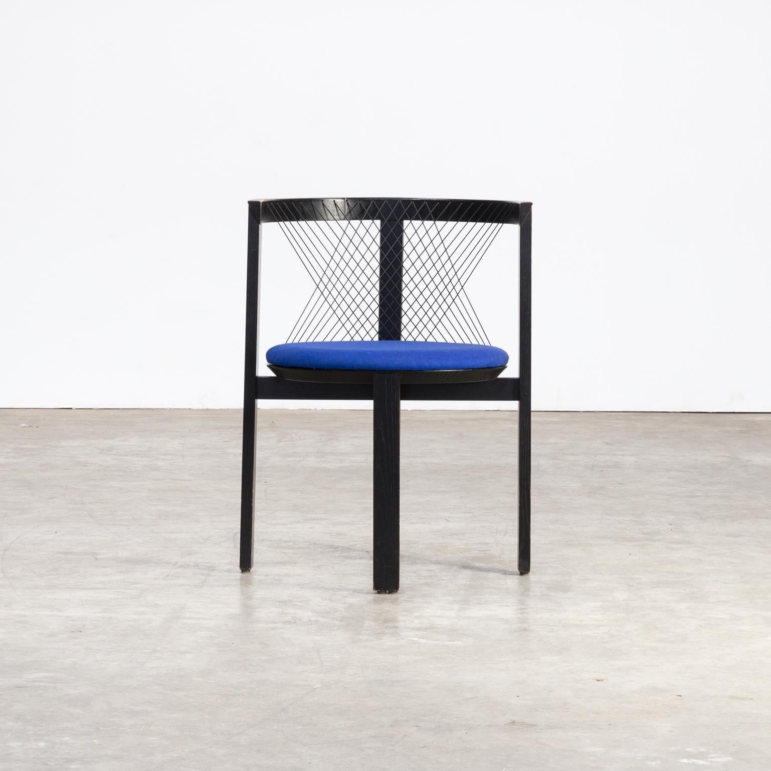 1980s Niels Jørgen Haugesen ‘String’ Chair for Tranekaer, Denmark, Set of 6 For Sale 1