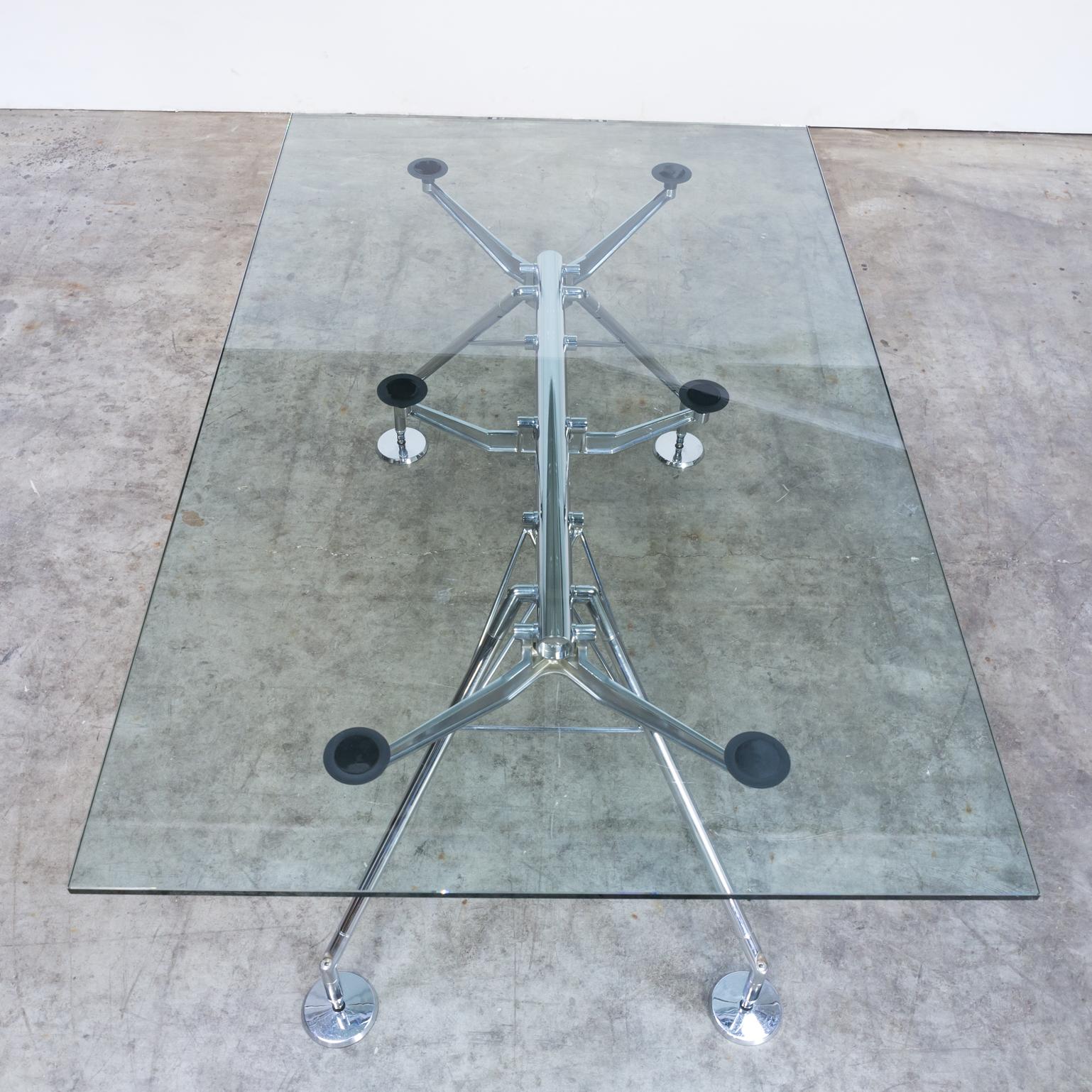 1980s Norman Foster ‘Nomos’ Dining Table for Tecno For Sale 3