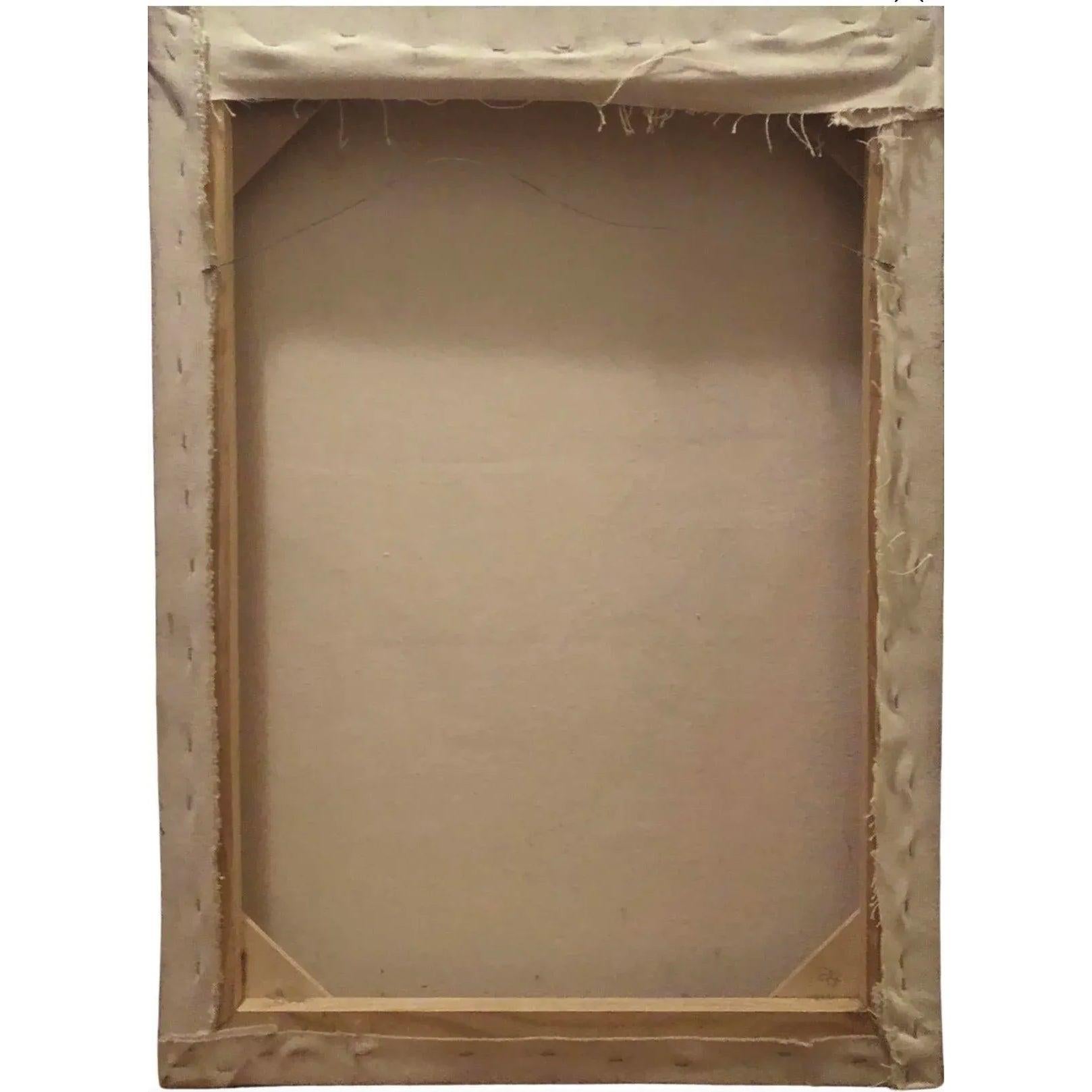 80er Jahre Original Pop Art Albert Einstein Periodensystem Gesicht Mixed Media Kunst Collage im Angebot 1