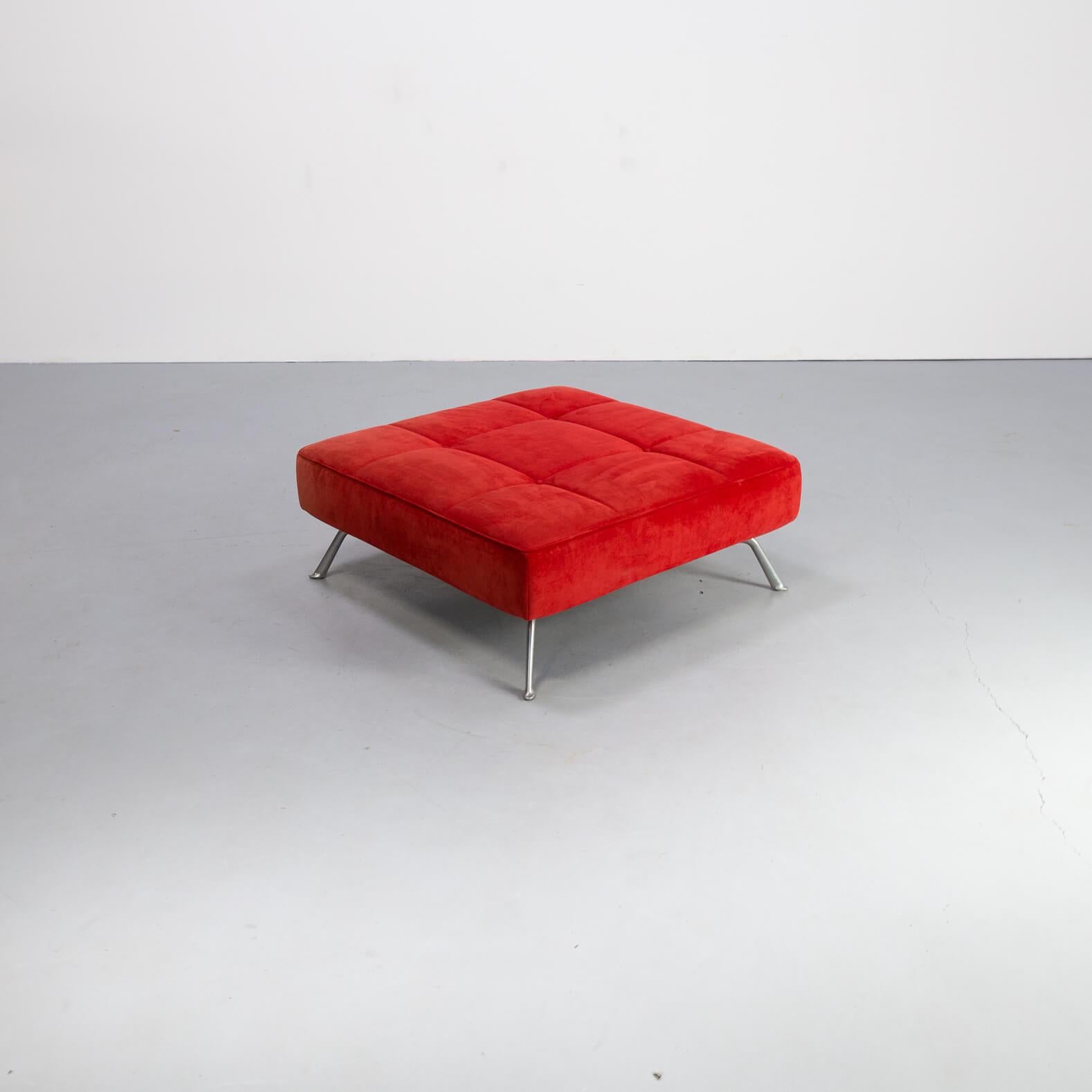 Mid-Century Modern 1980s Pascal Mourge ‘smala’ Ottoman for Ligne Roset For Sale