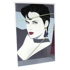 80's Patrick Nagel Merrill Chase Gallery Chicago Silkscreen Print 