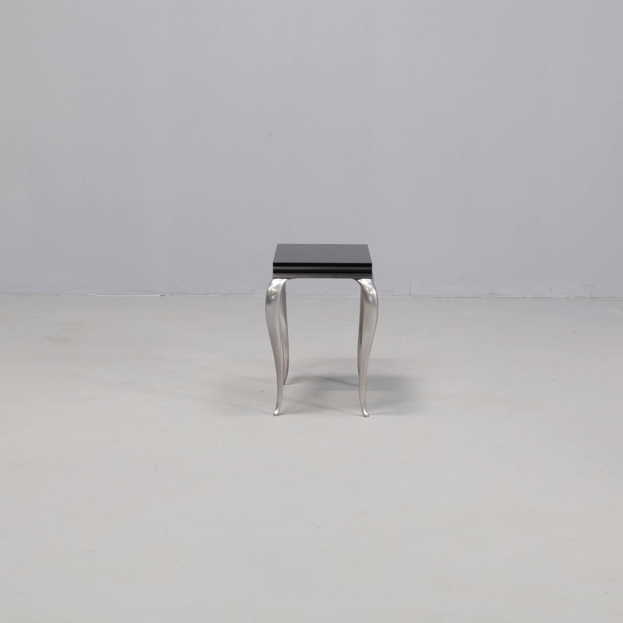 Veneer 80s Philippe Starck ‘lola mundo’ table chair for Driade For Sale