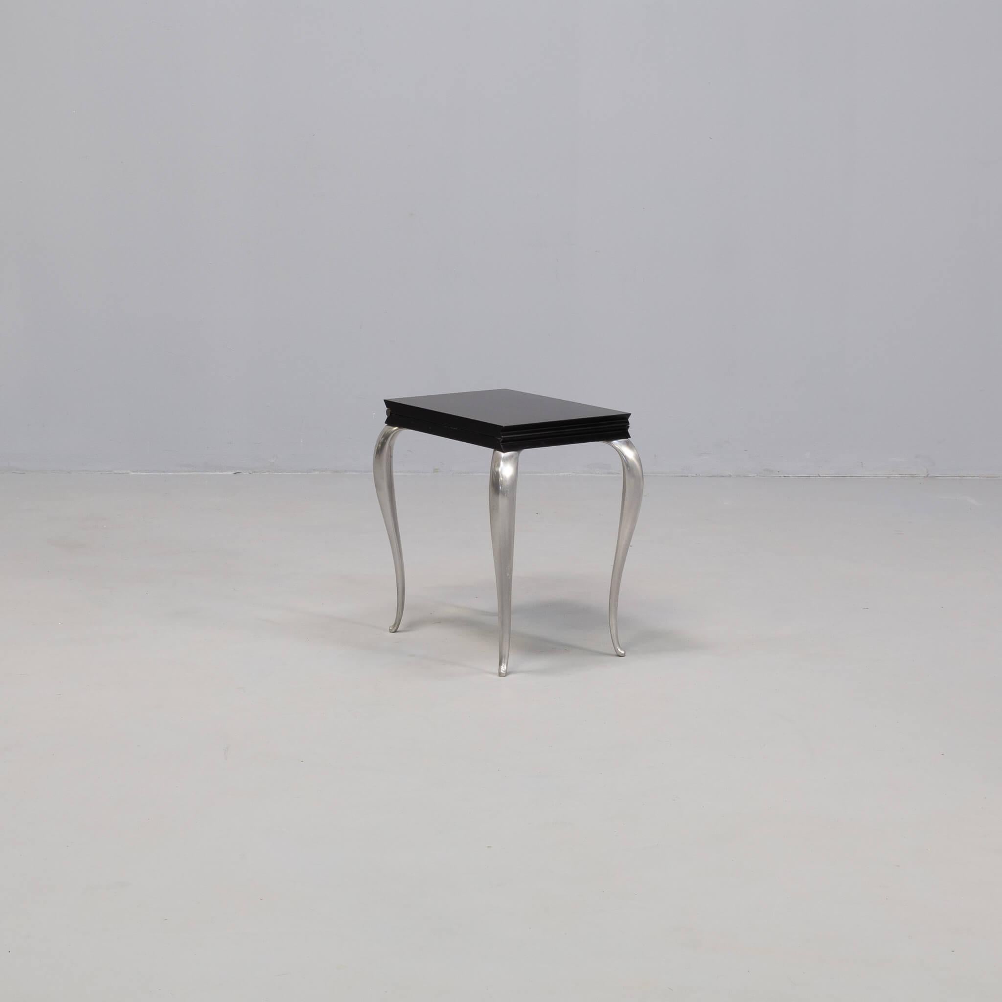 Veneer 80s Philippe Starck ‘lola mundo’ table chair for Driade For Sale