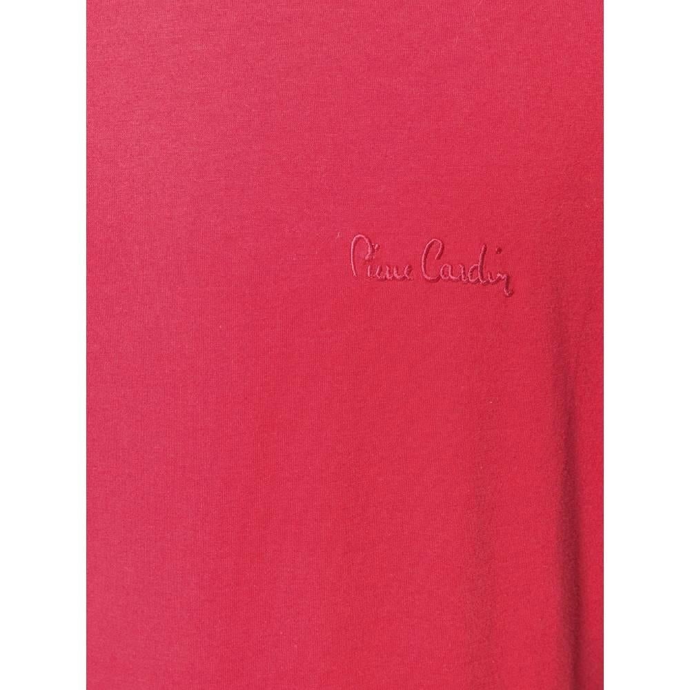 Women's or Men's 80s Pierre Cardin red cotton t-shirt For Sale