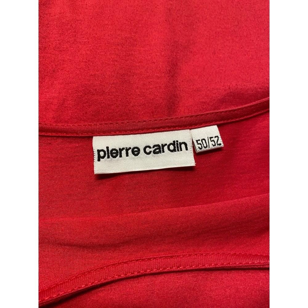 80s Pierre Cardin red cotton t-shirt For Sale 1