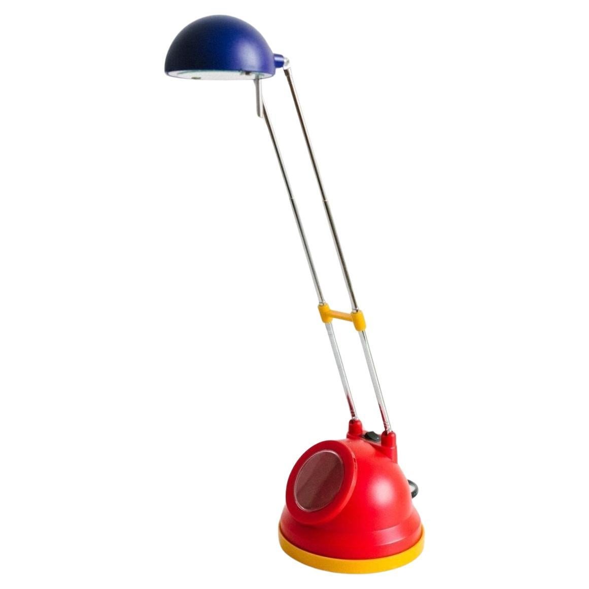 80s Pop Art Desk Lamp in the Postmodern Memphis Style For Sale