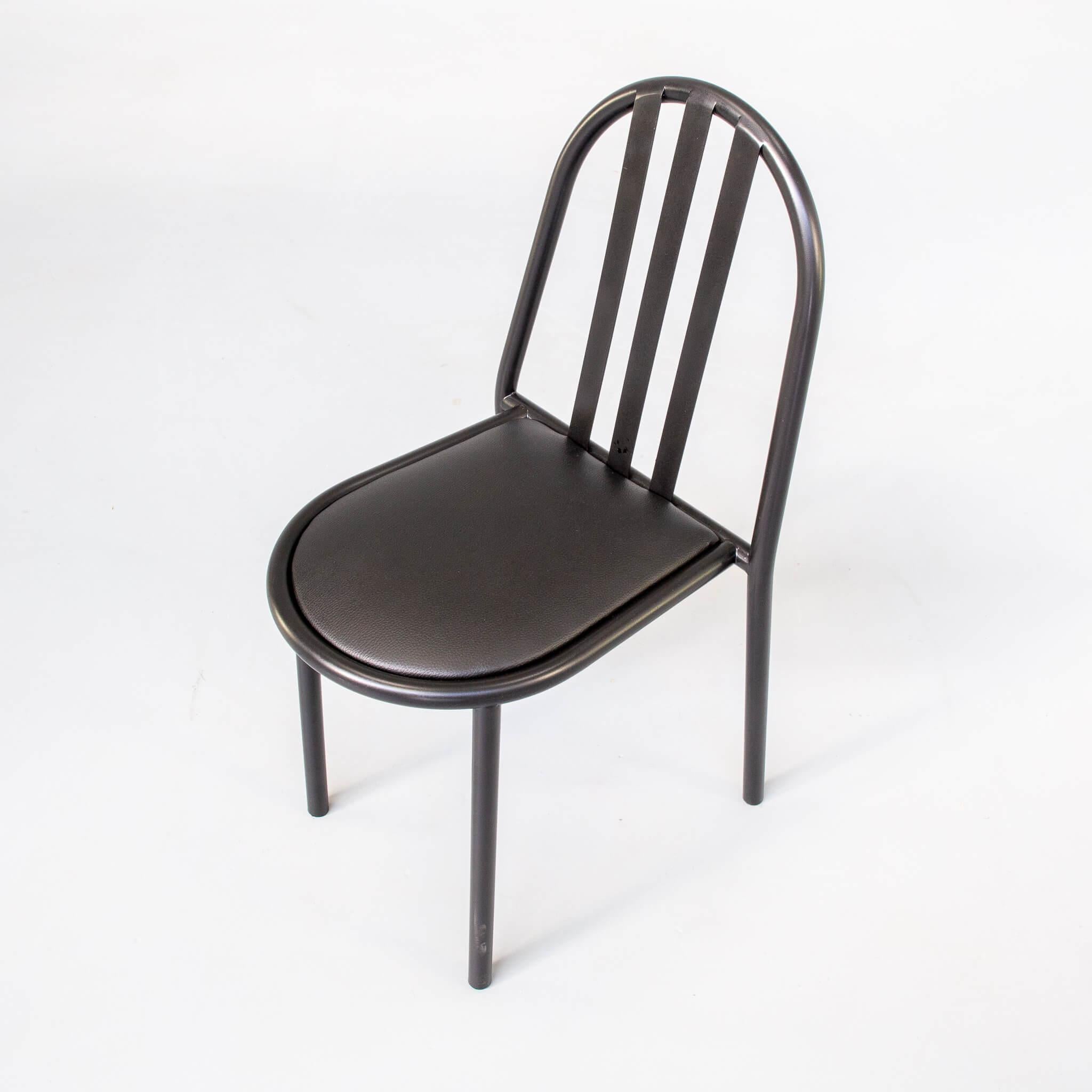 80s Robert Mallet Stevens nr 222 dining chair set/6 For Sale 4