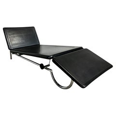 80’s Rubber Tread Chaise Lounge by Dema Italia, Italy