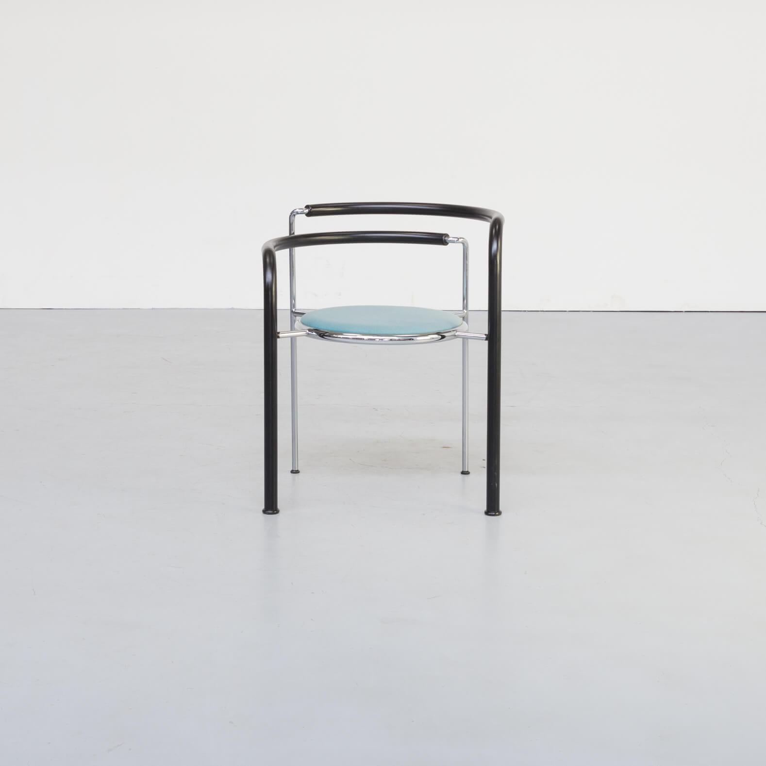 1980s Rud Thygesen & Johnny Sorensen ‘Dark Horse’ Dining Set for Botium Set of 5 For Sale 7