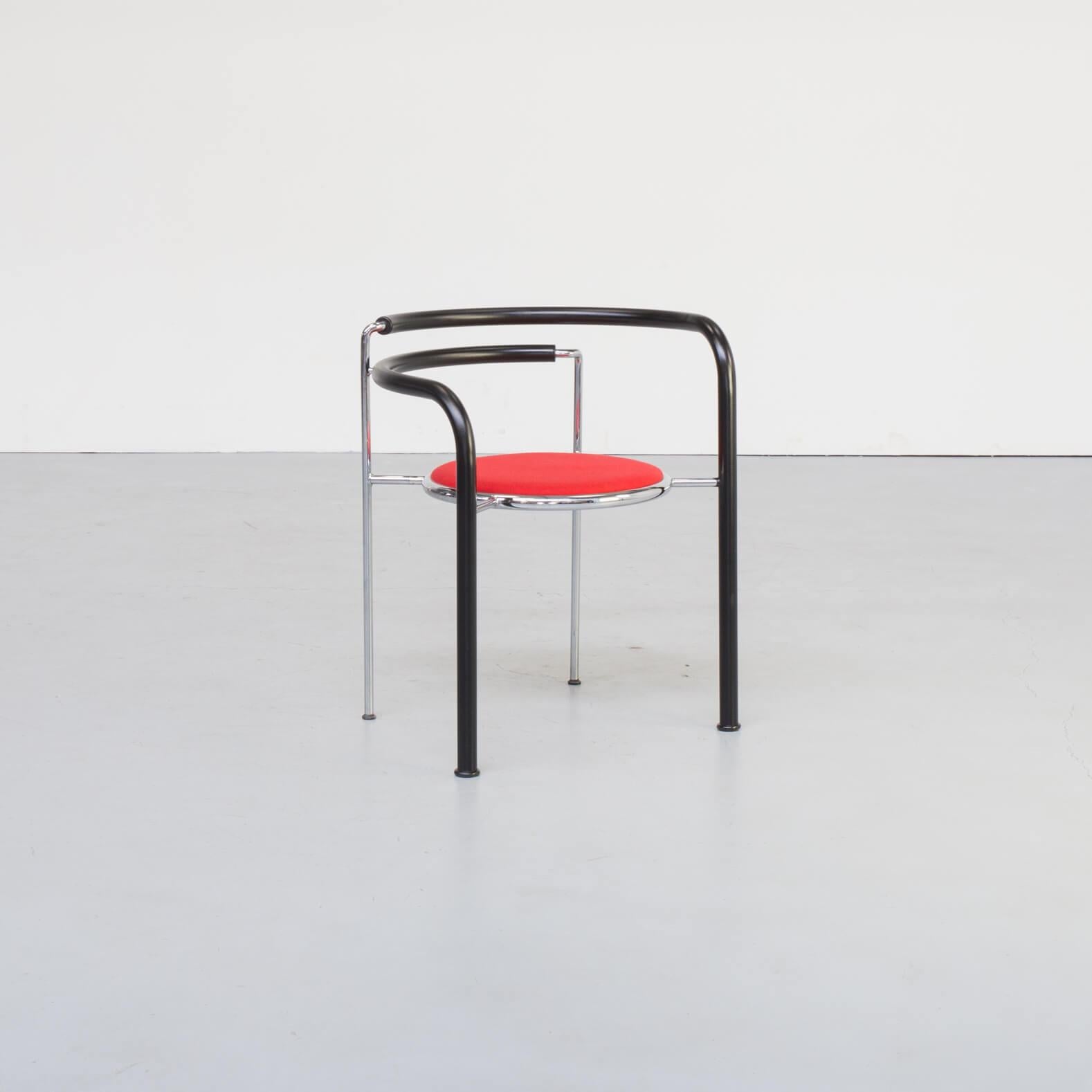 1980s Rud Thygesen & Johnny Sorensen ‘Dark Horse’ Dining Set for Botium Set of 5 For Sale 8