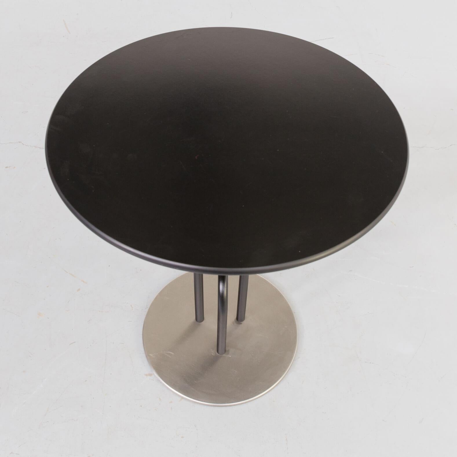 Metal 1980s Rud Thygesen & Johnny Sorensen ‘Dark Horse’ Dining Set for Botium Set of 5 For Sale