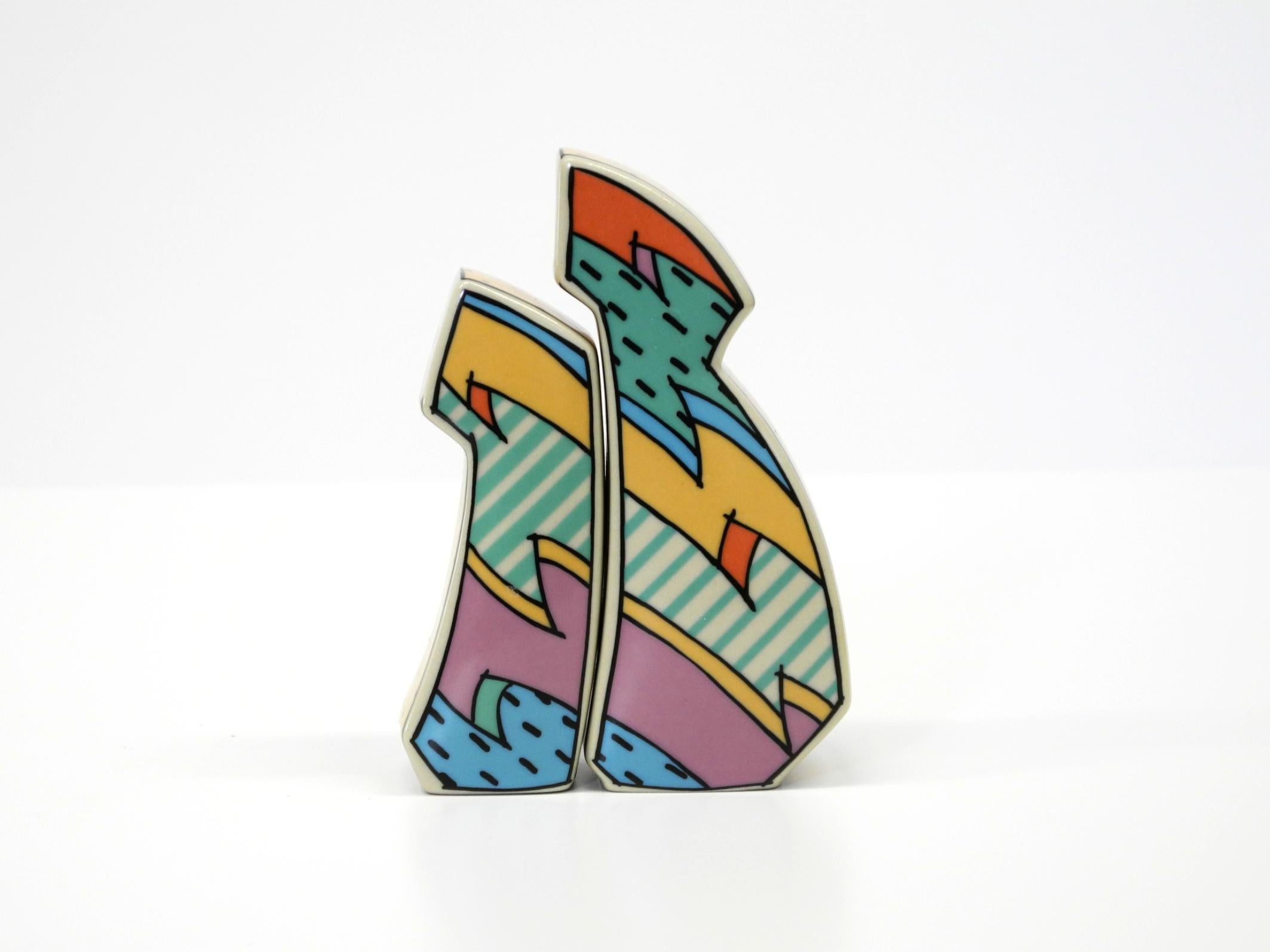 80er Jahre Salz- und Pfefferstreuer von Dorothy Hafner Rosenthal Studio Line 