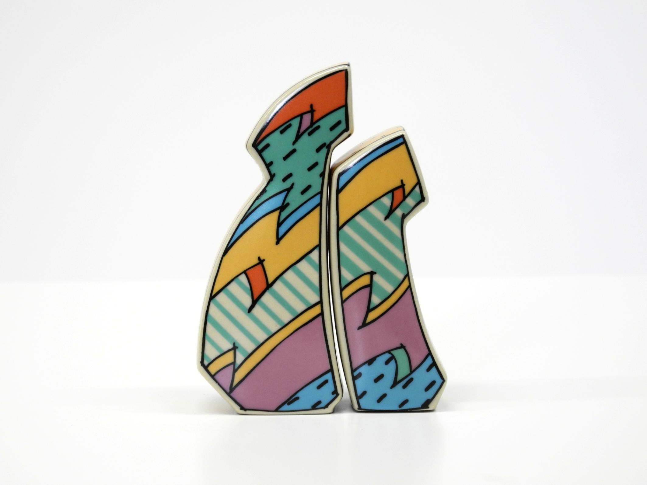 80er Jahre Salz- und Pfefferstreuer von Dorothy Hafner Rosenthal Studio Line 