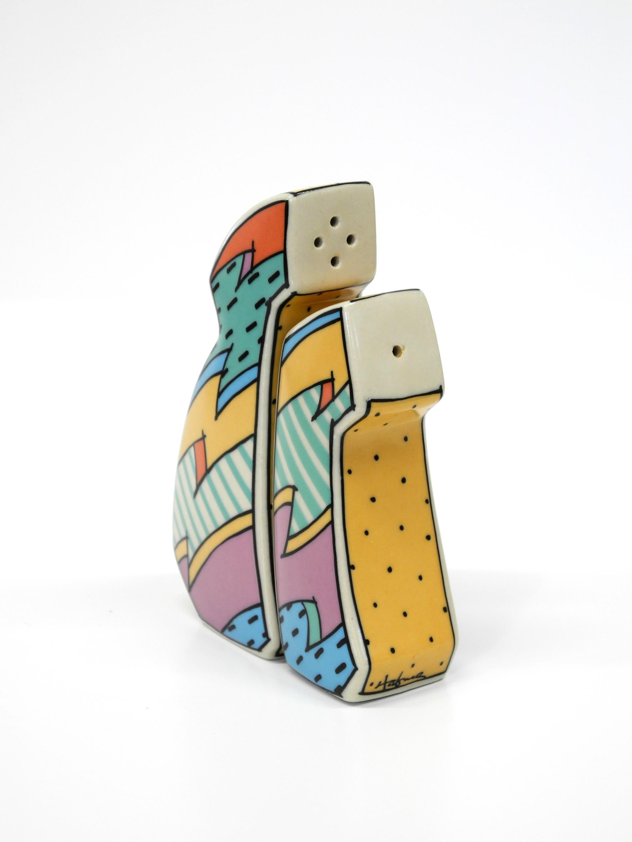 80er Jahre Salz- und Pfefferstreuer von Dorothy Hafner Rosenthal Studio Line 