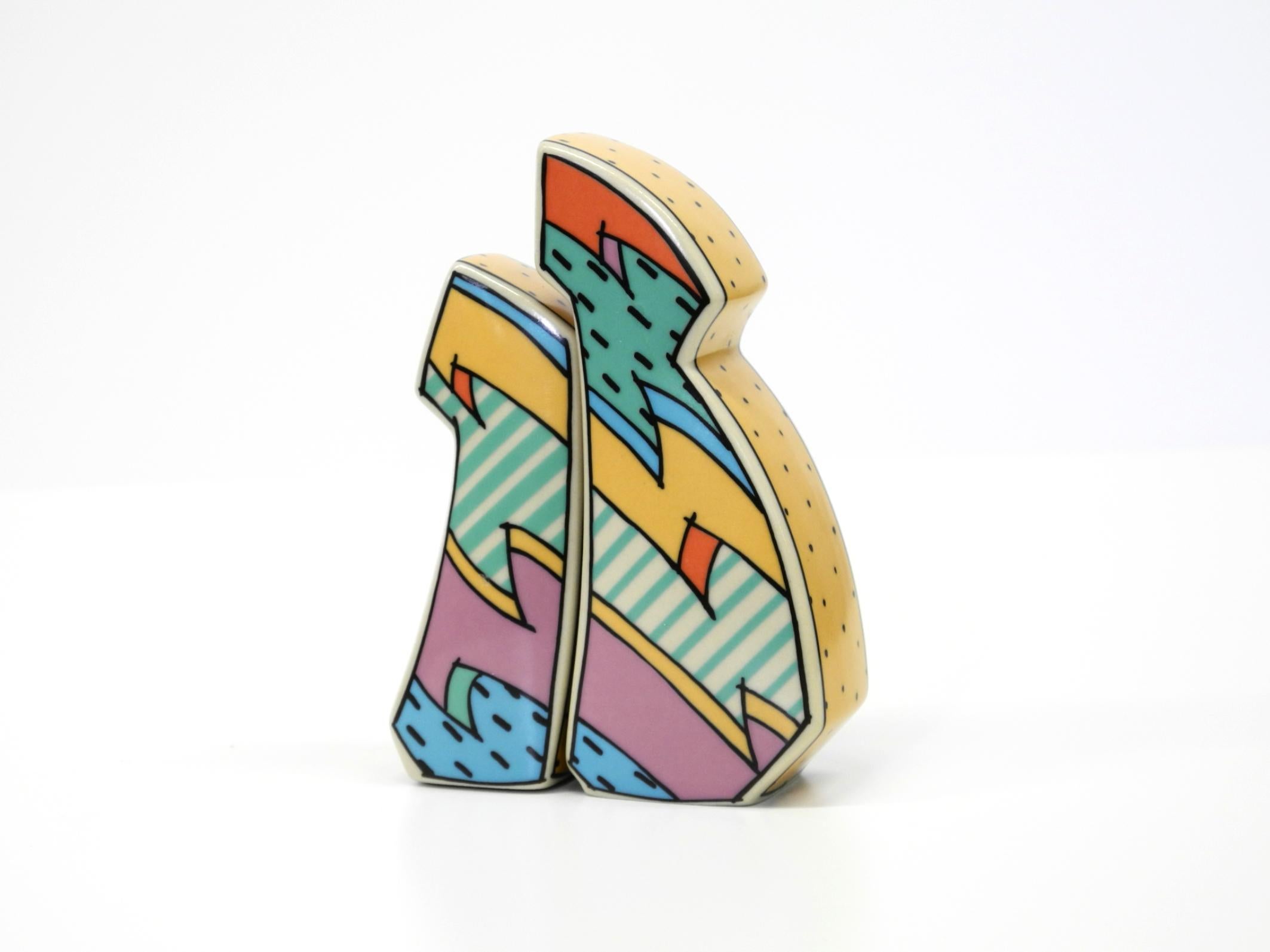80er Jahre Salz- und Pfefferstreuer von Dorothy Hafner Rosenthal Studio Line 