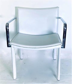 1980s Set of Six Contemporary Modern Milo Baughman Safari Chairs