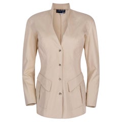 80s Thierry Mugler Activ Beige Jacket