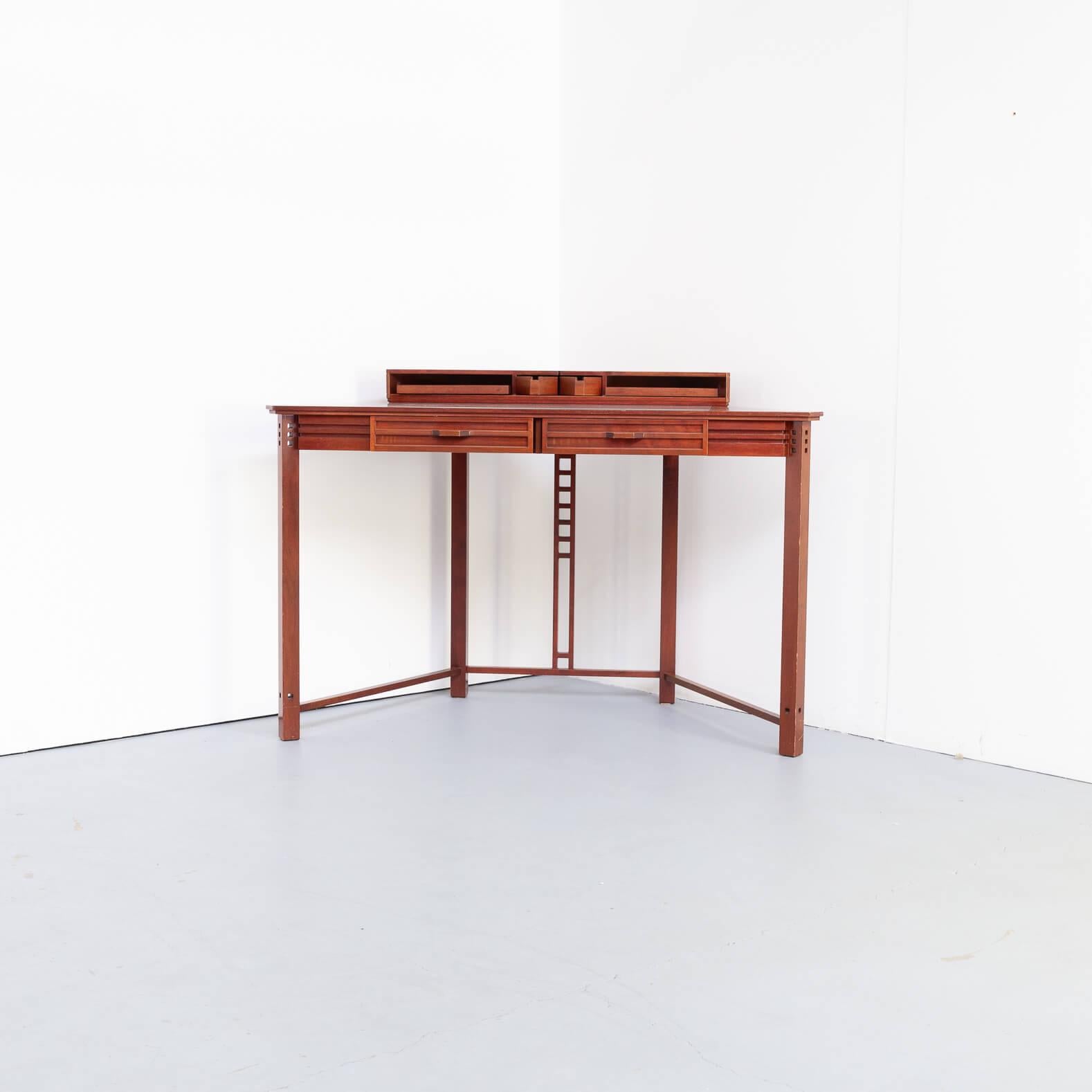 80s Umberto Asnago ‘galaxy’ Writing Desk for Giorgetti In Good Condition In Amstelveen, Noord