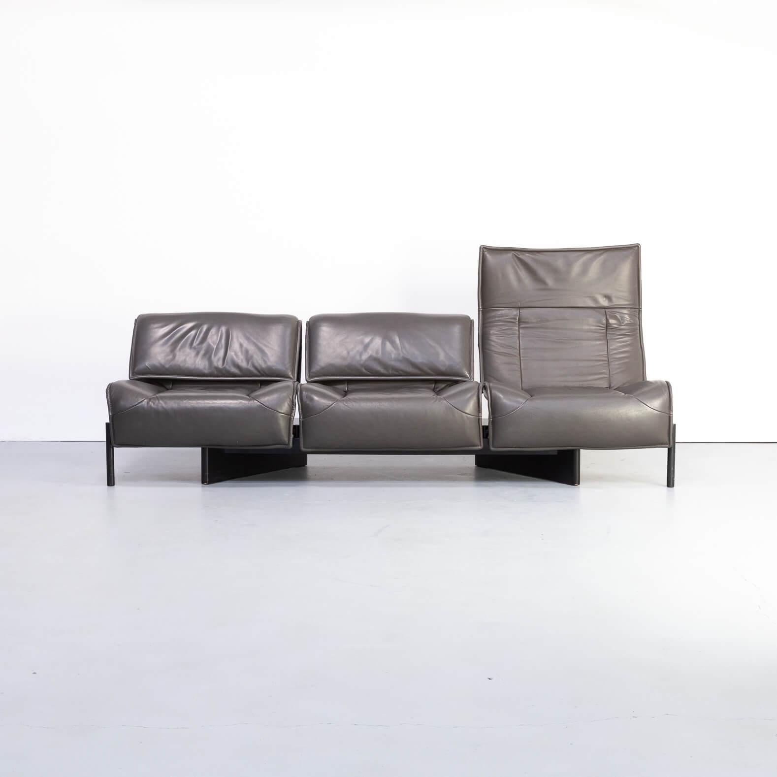 1980s Vico Magistretti ‘Veranda 1-2-3-‘ Sofa for Cassina In Good Condition For Sale In Amstelveen, Noord