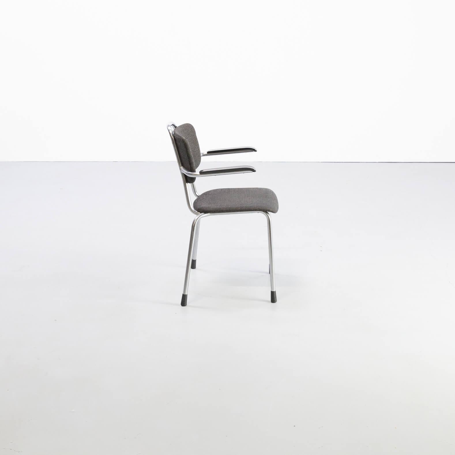 1980s W. H. Gispen Chair for Gebroeders van der Stroom Set of 8 For Sale 1