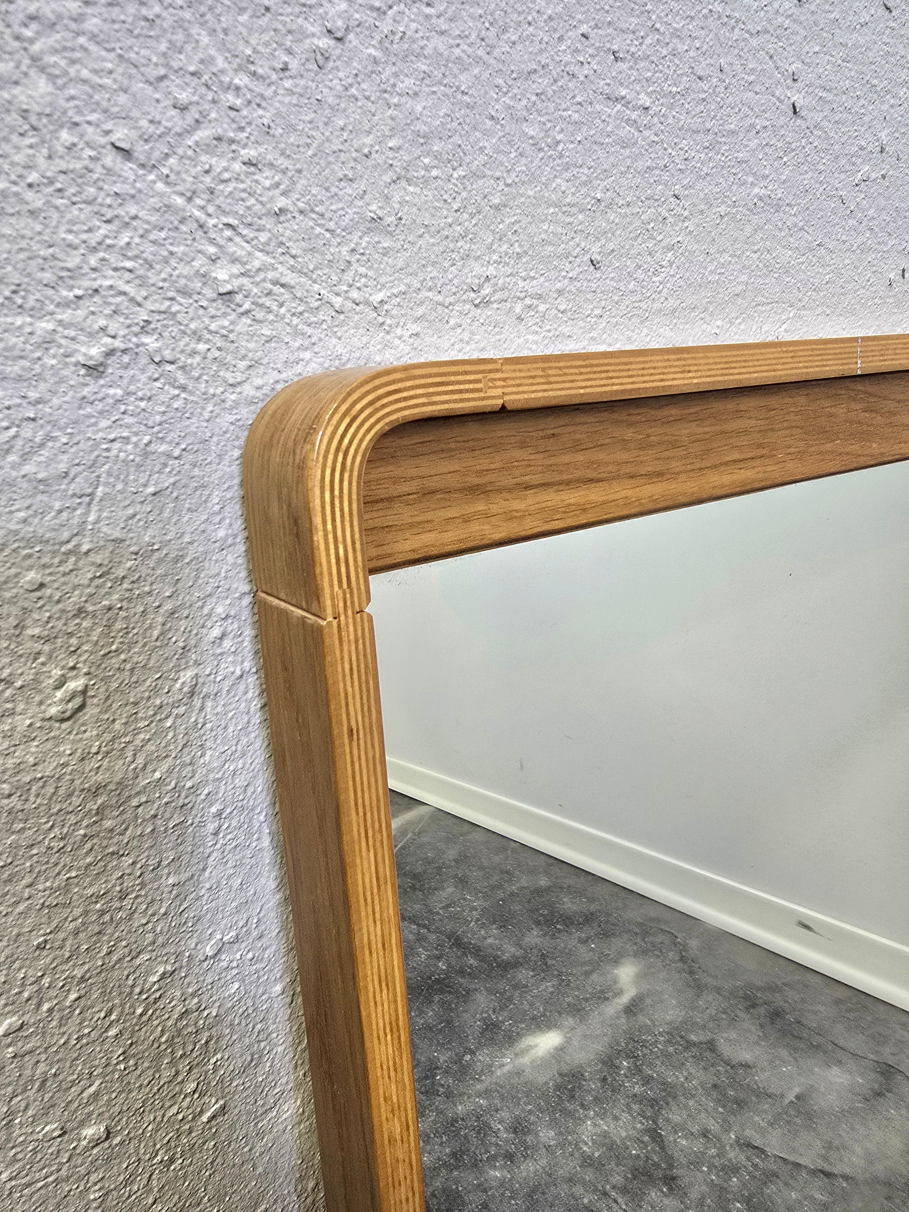 Fin du 20e siècle Miroir mural des années 80 en vente