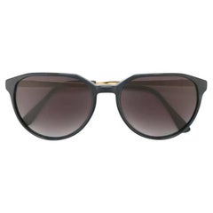 80s Yves Saint Laurent Vintage dark blue sunglasses